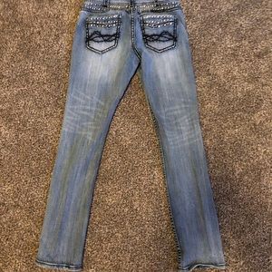 Cowgirl Tuff Rocker Extreme straight leg jean